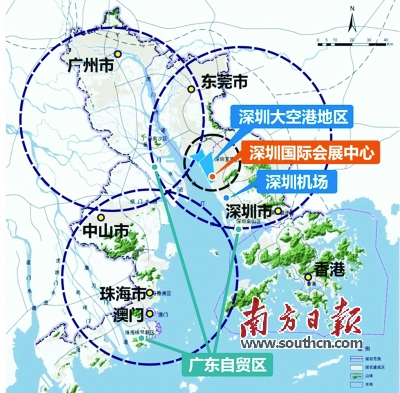 深圳將建全球最大會(huì)展中心 展廳面積達(dá)50萬(wàn)平(圖1)
