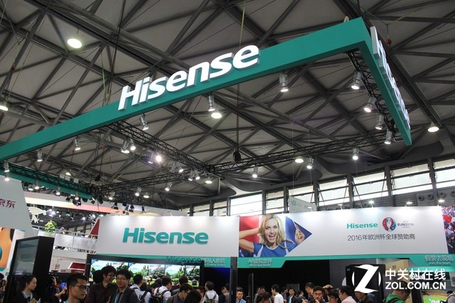 海信CES Asia2016展臺現場